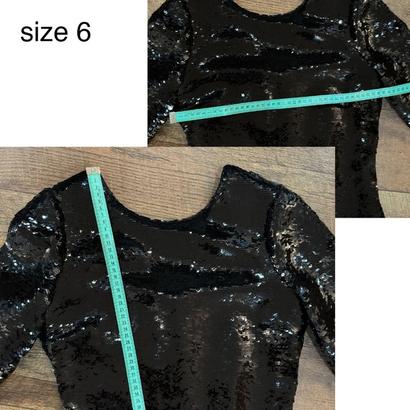 MaxMara Arlem Dress in Black Sequins - Picture 12 of 12